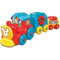 Clementoni Mickey & Friends Disney Baby Activity Train, 10+ Mesi, Multicolore, 17168